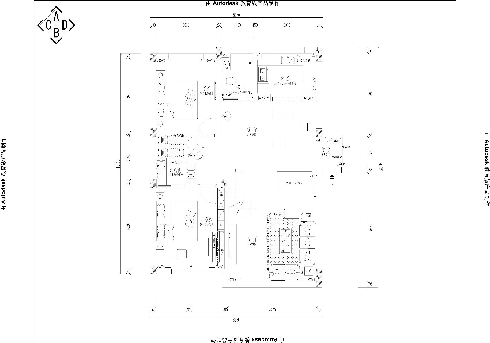星海云庭15-1-602 F1平面.jpg 星海云庭15-1-602 F1平面.jpg