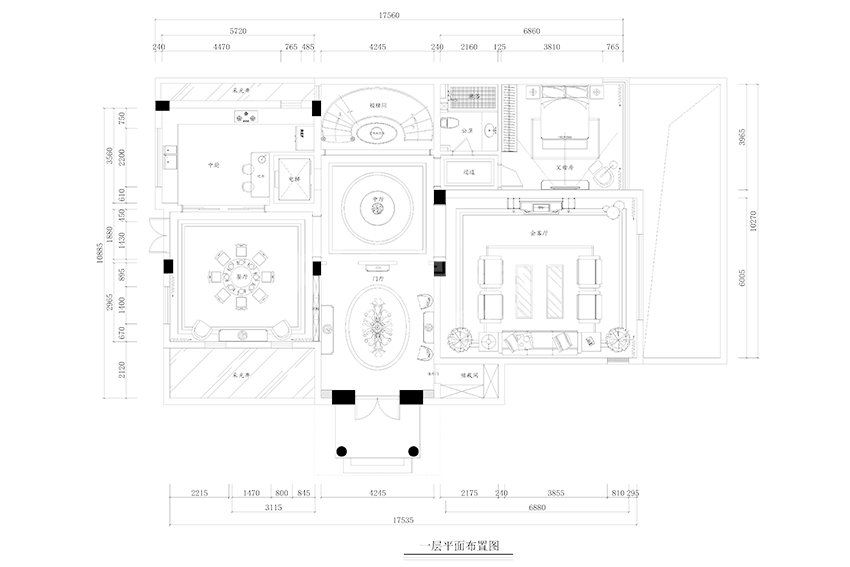 一層平面布置圖