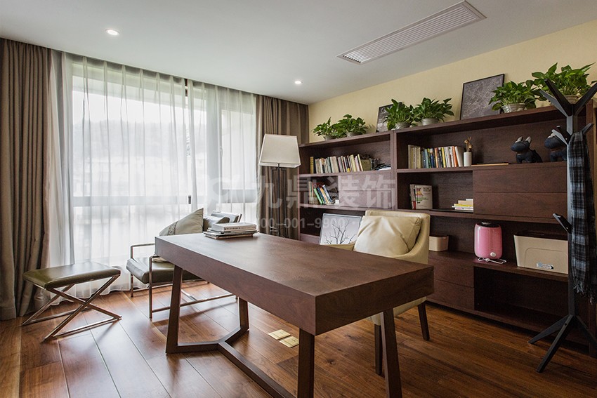 書房裝修實(shí)景圖 書房裝修實(shí)景圖