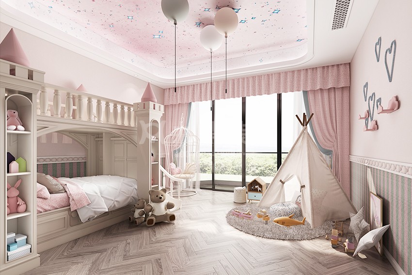 女兒房裝修效果圖 女兒房裝修效果圖