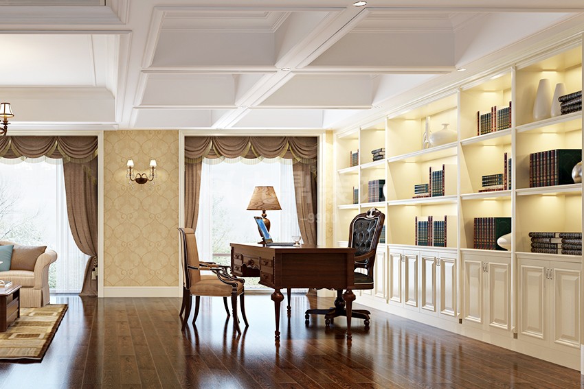 書房裝修效果圖