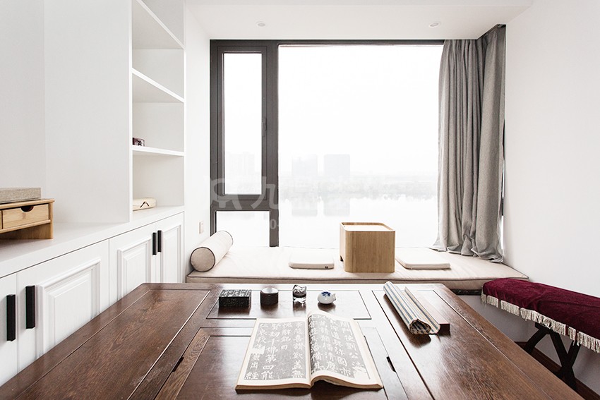 玉屏藍灣書房裝修案例