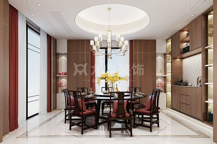 別墅餐廳裝修效果圖