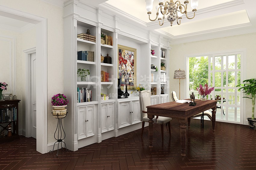 別墅書房裝修效果圖 別墅書房裝修效果圖