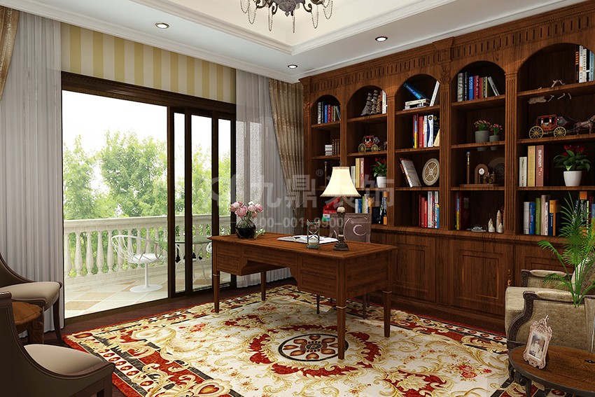 別墅書房裝修效果圖 別墅書房裝修效果圖