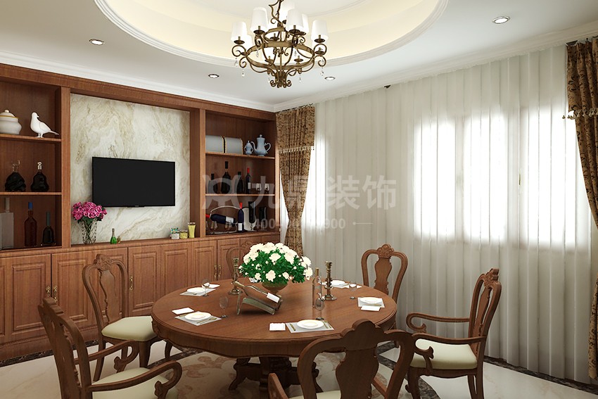 別墅餐廳裝修效果圖 別墅餐廳裝修效果圖