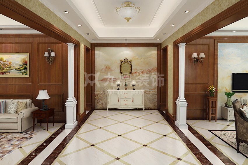 別墅門廳裝修效果圖 別墅門廳裝修效果圖