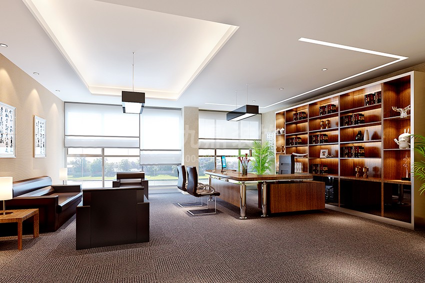 副總裁辦公室裝修效果圖