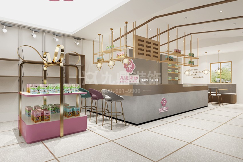 糕點店裝修效果圖