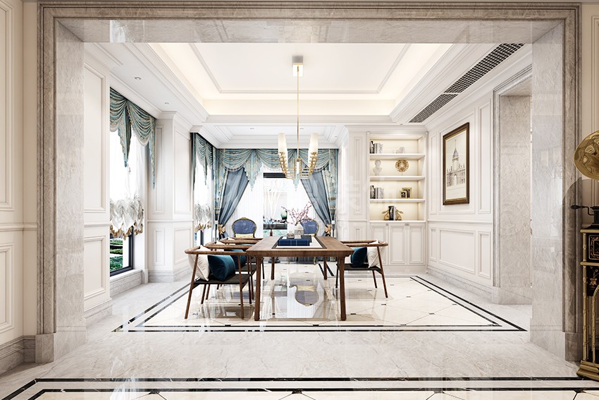 別墅茶室裝修案例