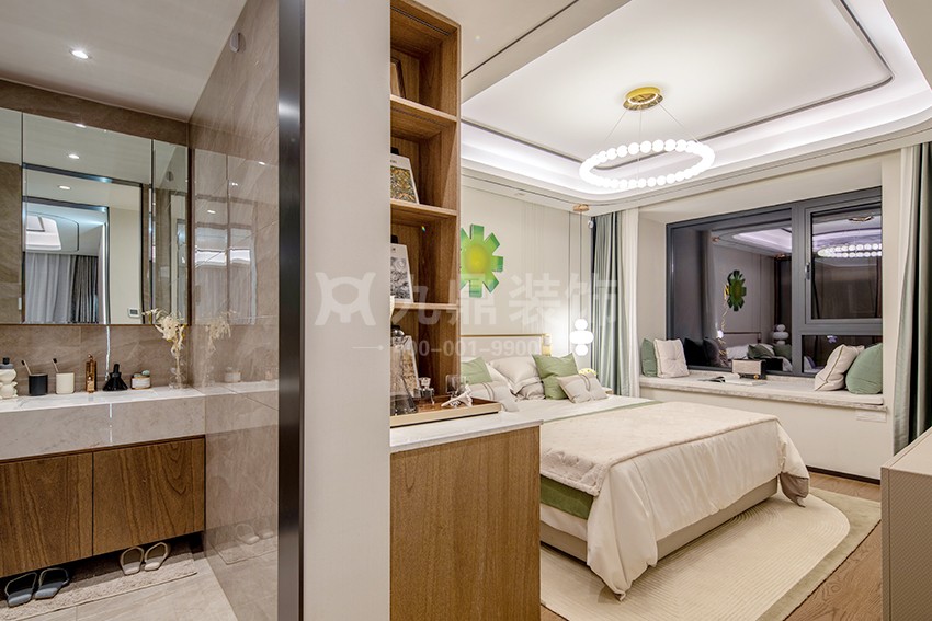 主臥裝修實景圖