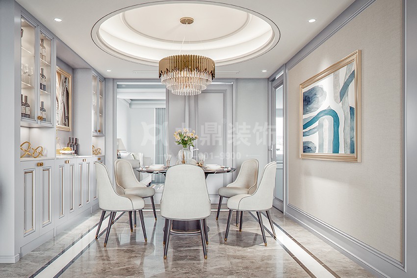 美式輕奢餐廳裝修效果圖 美式輕奢餐廳裝修效果圖