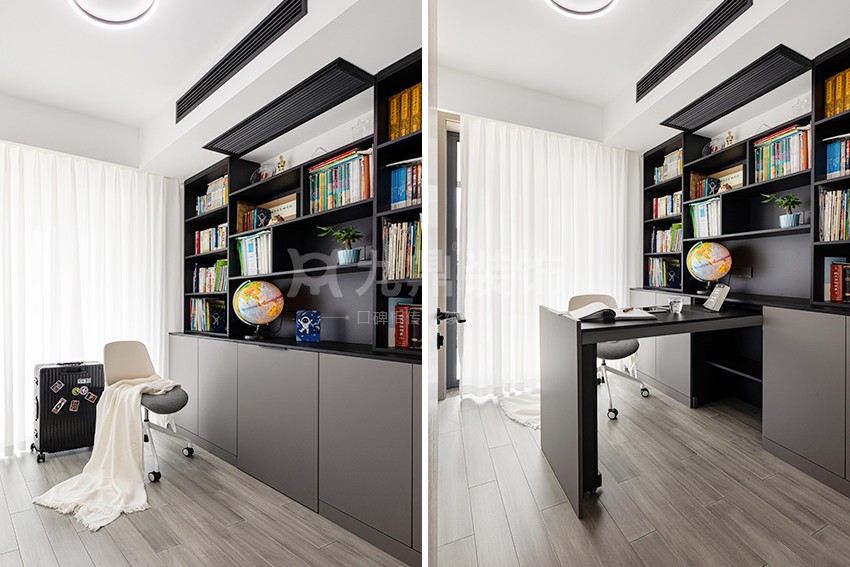 書房裝修實景圖 書房裝修實景圖