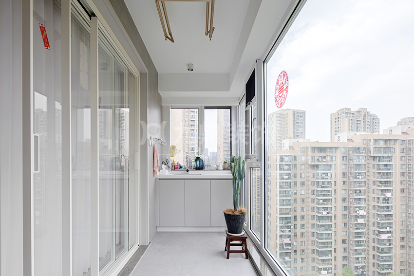 陽臺裝修實景圖 陽臺裝修實景圖