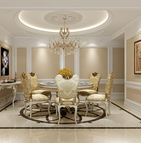 浪漫法式裝修案例