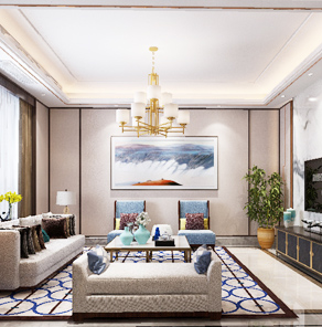 環(huán)山自建別墅裝修案例