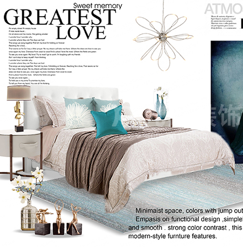 美政美苑軟裝裝飾案例