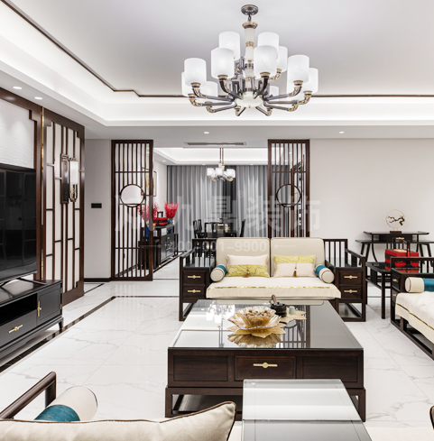 越秀星匯城東區(qū)裝修案例