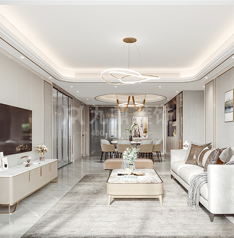 山水國際裝修效果圖