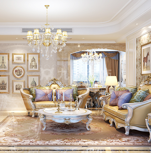 江濱花園裝修效果圖