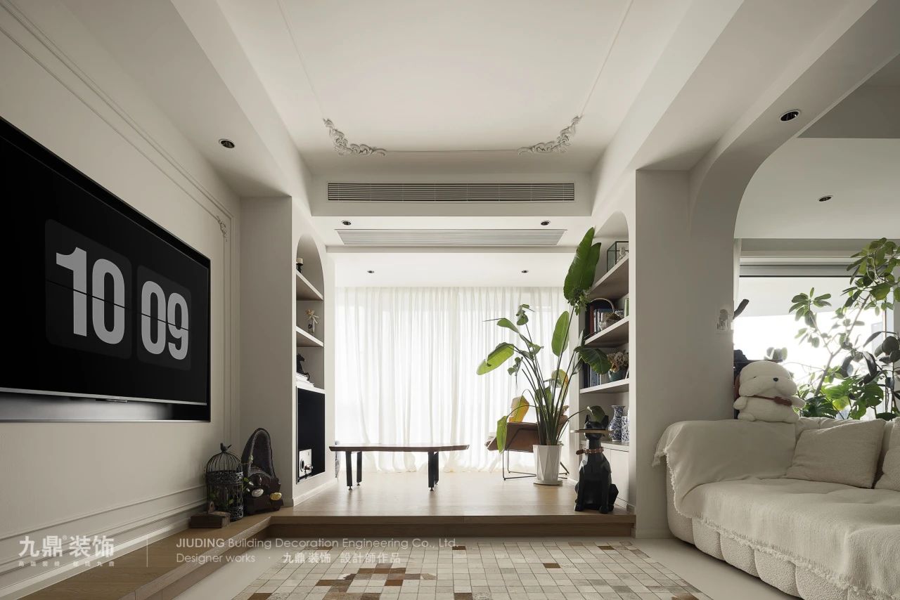 金棕櫚花園168㎡大平層輕法式裝修案例 金棕櫚花園168㎡大平層輕法式裝修案例