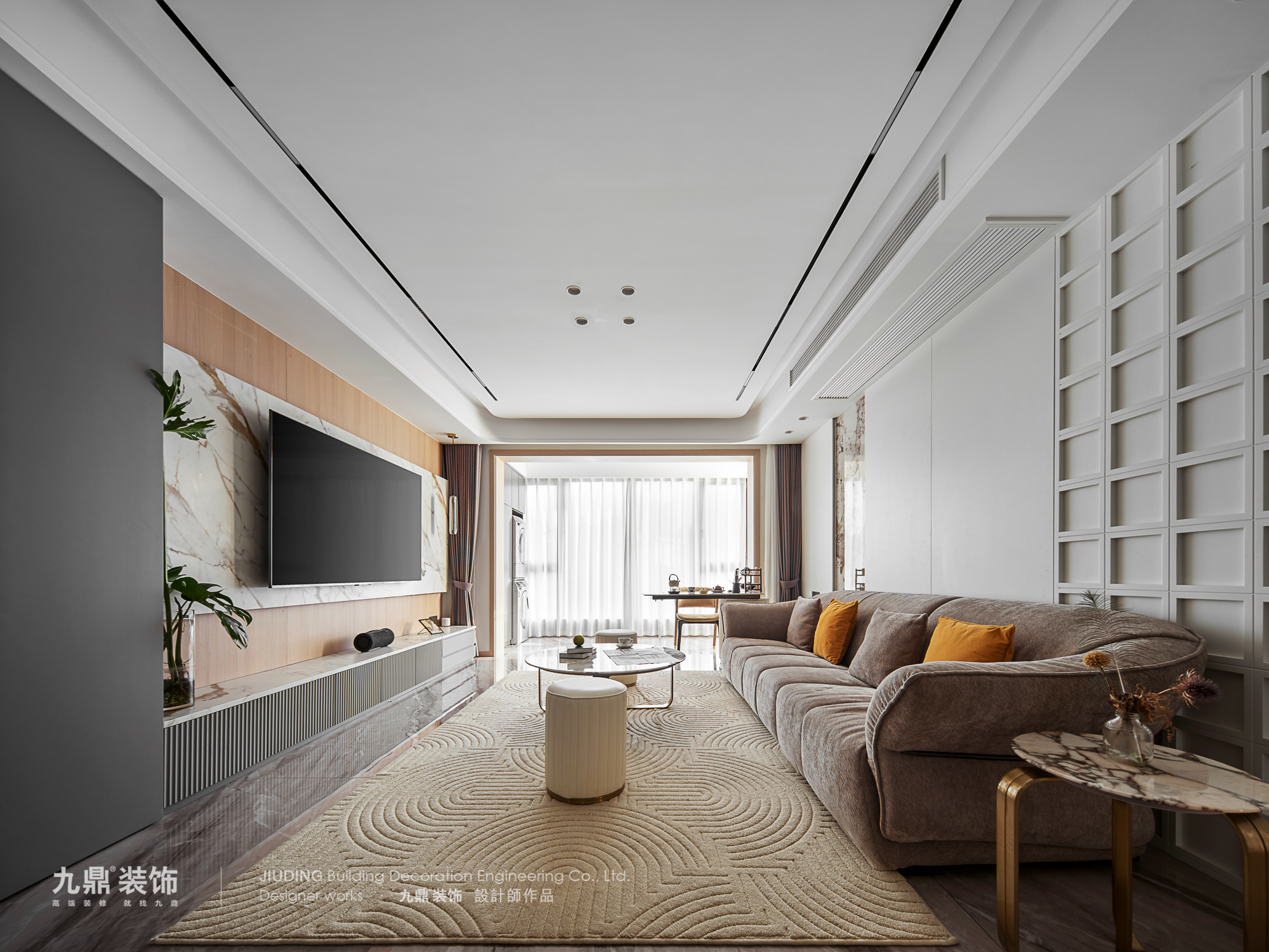 杭州天城錦苑140㎡現(xiàn)代風(fēng)裝修案例 杭州天城錦苑140㎡現(xiàn)代風(fēng)裝修案例